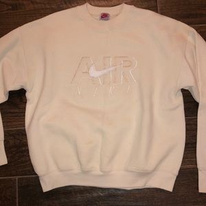Vintage 1989 NIKE Air M/L eggshell color